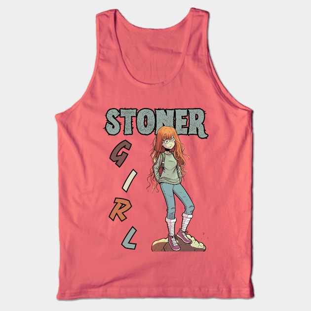 Stoned Girl Tank Top by FrogandFog